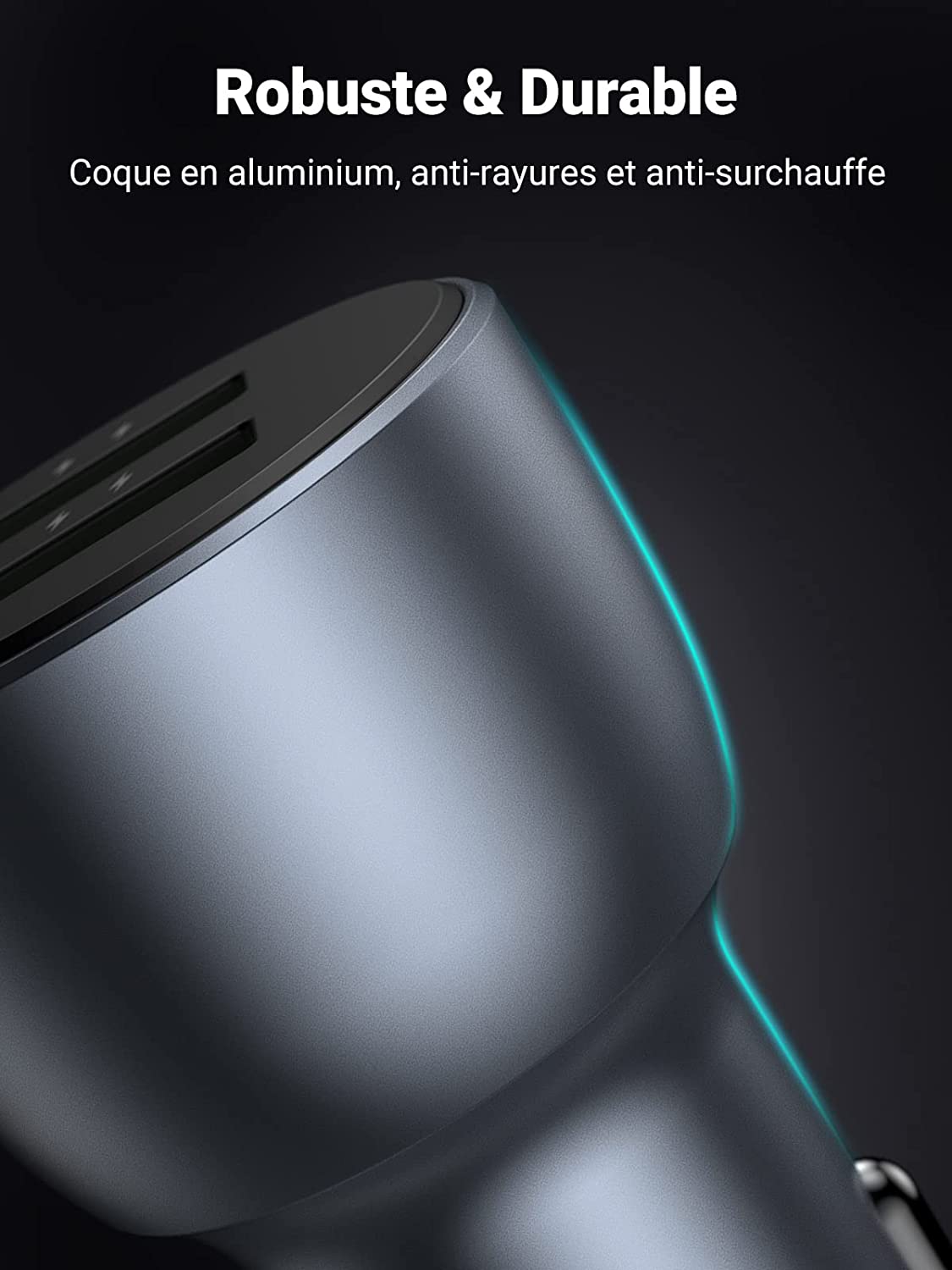 UGREEN-Chargeur-Voiture-Rapide-QC-3.0-2-Ports-USB-36W-Chargeur-Allume-Cigare-Compatible-avec-iPhone-13-Pro-12-Pro-SE-2020-Galaxy-S20-S10-Note-10-iPad-Air-Redmi-Note-10-Pro-5