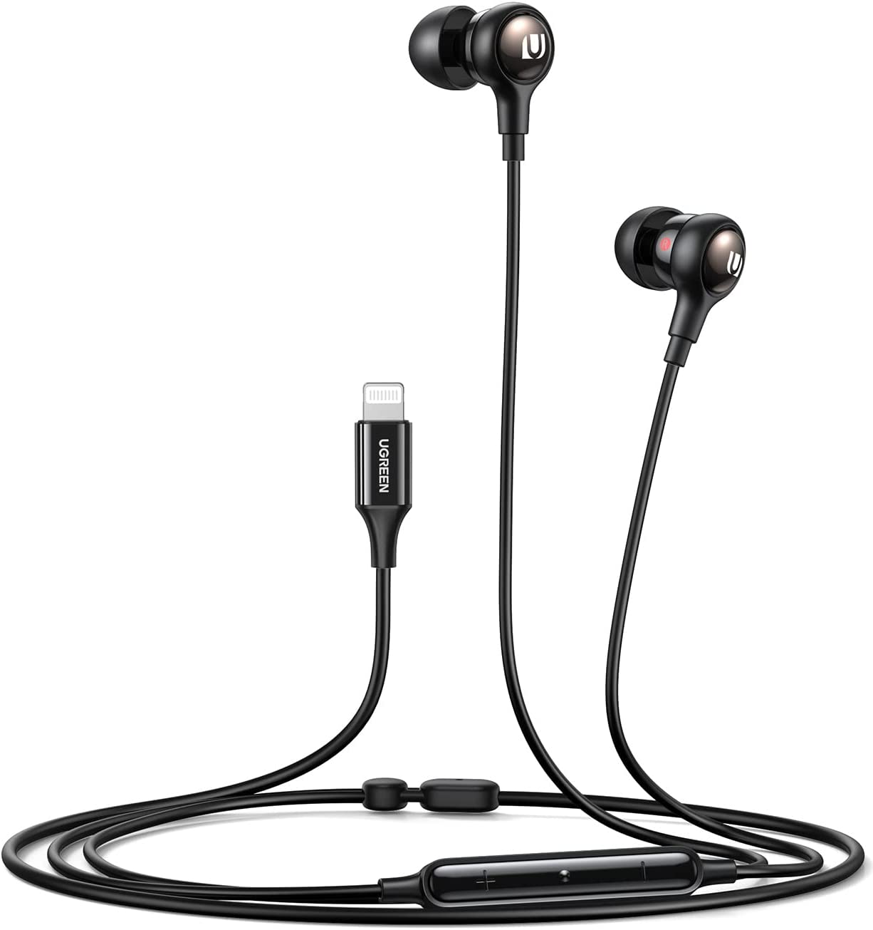 UGREEN-Ecouteurs-Lightning-Certification-Mfi-Intra-Auriculaires-Filaires-Stereo-avec-Microphone-Reduction-du-Bruit-7